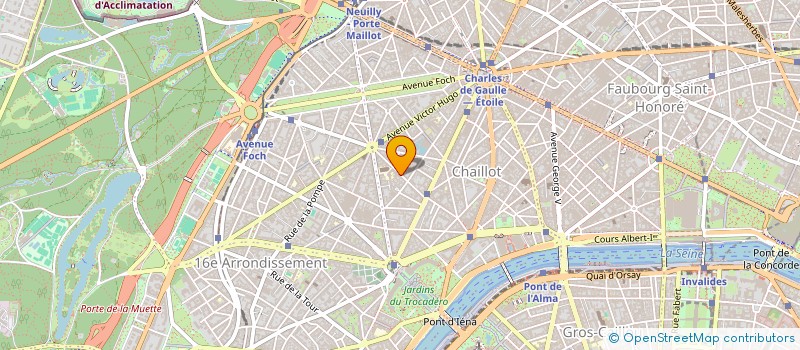 localisation de l'entreprise MADAME ISABELLE LISOWSKI  PARIS