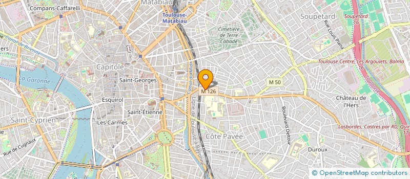 localisation de l'entreprise MADAME ISABELLE LOBLIGEOIS à TOULOUSE