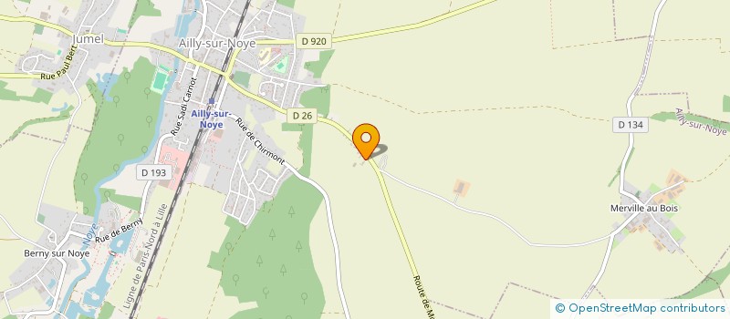 localisation de l'entreprise MADAME ISABELLE LOCATELLI  AILLY-SUR-NOYE