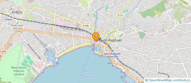localisation de l'entreprise MADAME ISABELLE LOHOU à SAINT-RAPHAEL
