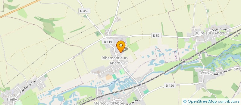 localisation de l'entreprise MADAME ISABELLE LOIR à RIBEMONT-SUR-ANCRE