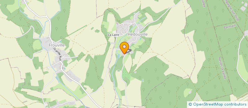 localisation de l'entreprise MADAME ISABELLE LOISEAU  HEDOUVILLE