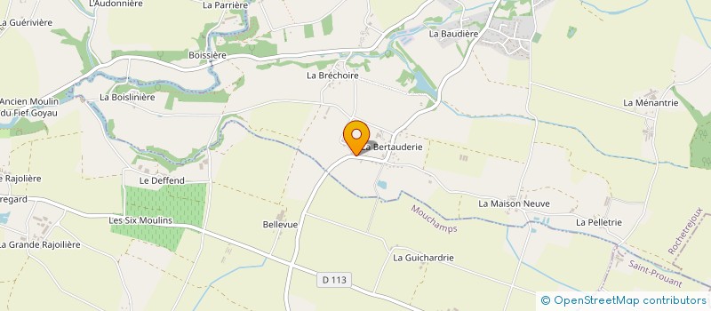 localisation de l'entreprise MADAME ISABELLE LOISEAU  ROCHETREJOUX