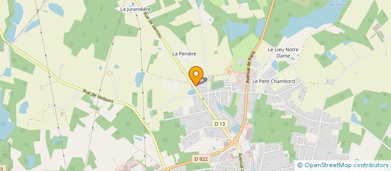 localisation de l'entreprise MADAME ISABELLE LONGEPE  ROMORANTIN-LANTHENAY