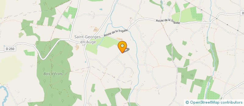 localisation de l'entreprise MADAME ISABELLE LOR à MEZIDON VALLEE D'AUGE