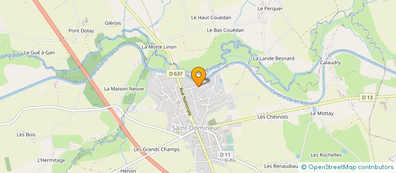 localisation de l'entreprise MADAME ISABELLE LORET  SAINT-DOMINEUC