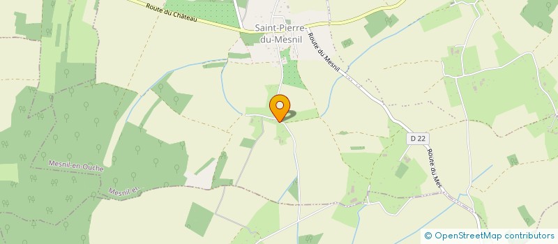 localisation de l'entreprise MADAME ISABELLE LORIN  MESNIL-EN-OUCHE