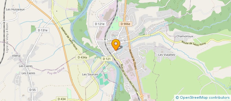 localisation de l'entreprise MADAME ISABELLE LORUT à SAINT-YORRE