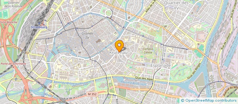 localisation de l'entreprise MADAME ISABELLE LOUBEREAU à STRASBOURG