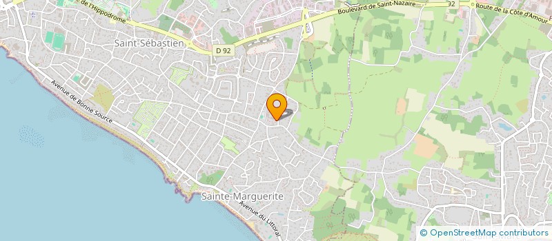 localisation de l'entreprise MADAME ISABELLE LOUREIRO GONCALVES  PORNICHET