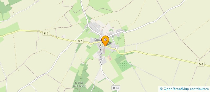 localisation de l'entreprise MADAME ISABELLE LUC  HANNESCAMPS