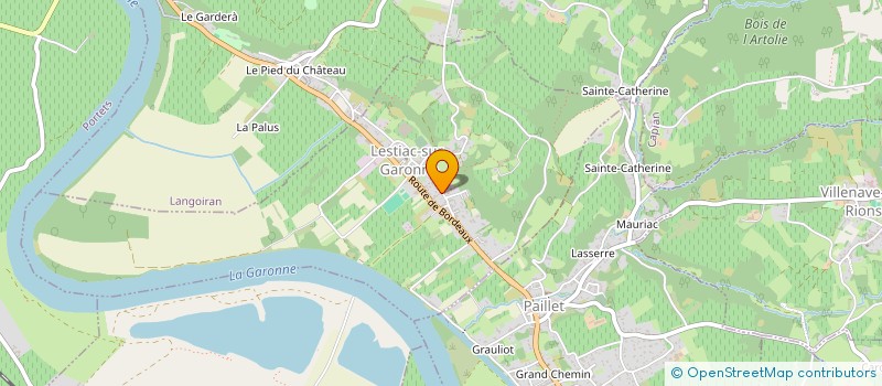 localisation de l'entreprise MADAME ISABELLE LUCAS à LESTIAC-SUR-GARONNE