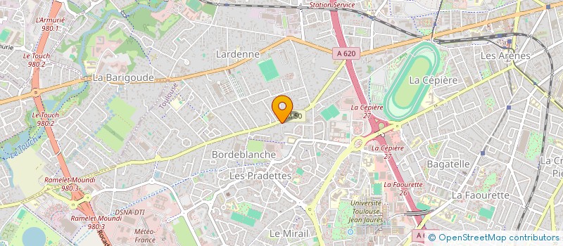 localisation de l'entreprise MADAME ISABELLE LUTHOLD  TOULOUSE