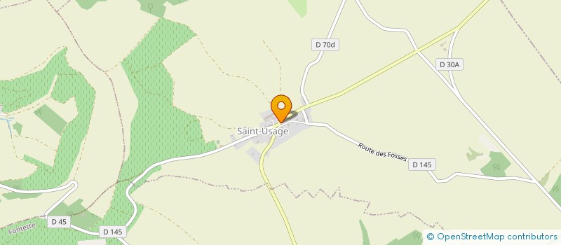 localisation de l'entreprise MADAME ISABELLE LUX  SAINT-USAGE