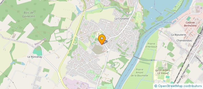 localisation de l'entreprise MADAME ISABELLE MABILLE  BOUCHEMAINE