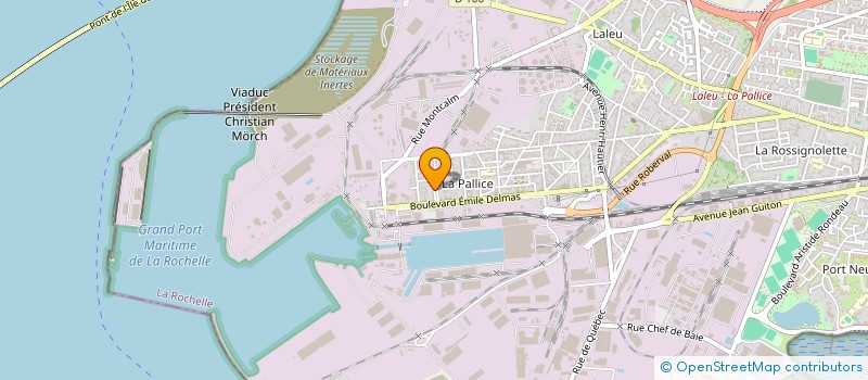 localisation de l'entreprise MADAME ISABELLE MABILLE  LA ROCHELLE