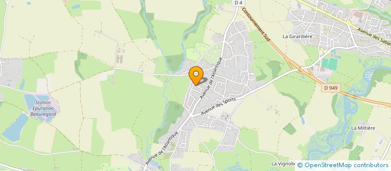 localisation de l'entreprise MADAME ISABELLE MACE  TALMONT-SAINT-HILAIRE