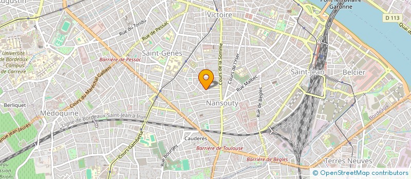 localisation de l'entreprise MADAME ISABELLE MACHEFERT à BORDEAUX