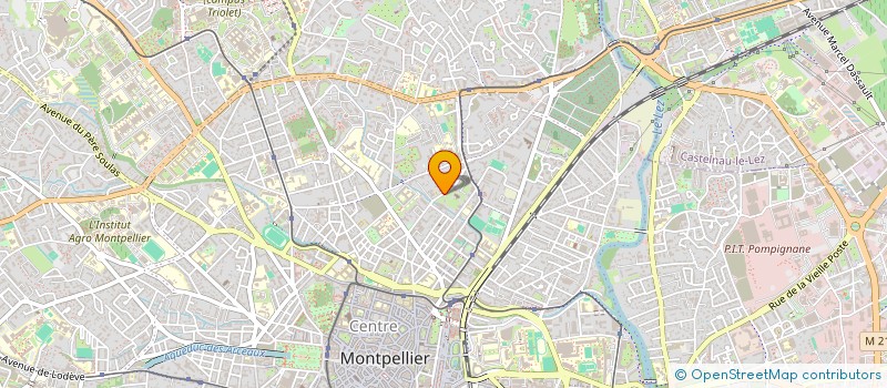 localisation de l'entreprise MADAME ISABELLE MADELEINE BAUDAT à MONTPELLIER