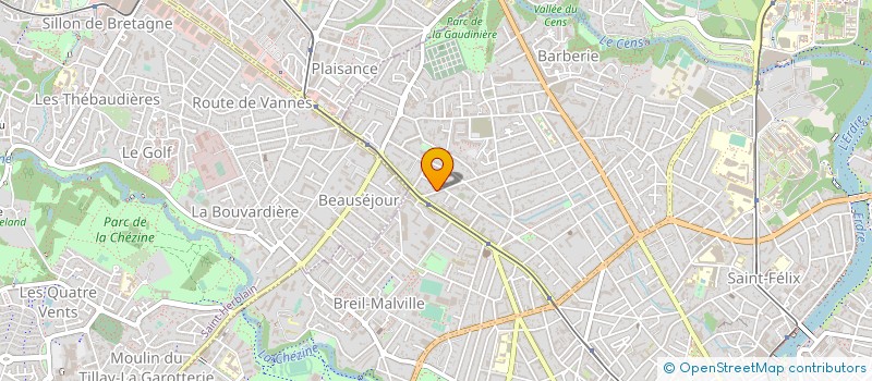 localisation de l'entreprise MADAME ISABELLE MAHIEUX  NANTES