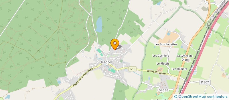 localisation de l'entreprise MADAME ISABELLE MAIGNAN à ECOUVES