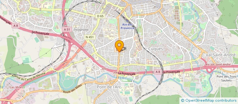 localisation de l'entreprise MADAME ISABELLE MAINDET à AIX-EN-PROVENCE