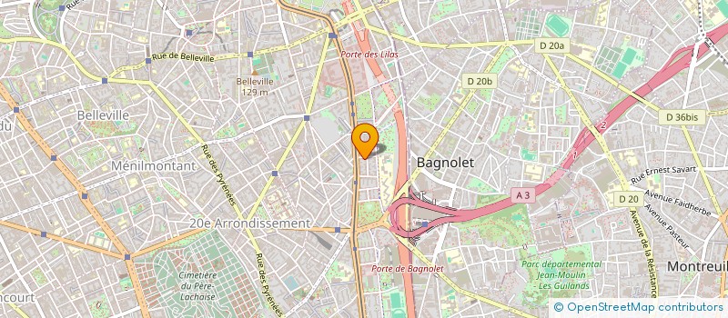 localisation de l'entreprise MADAME ISABELLE MAIRESSE  PARIS