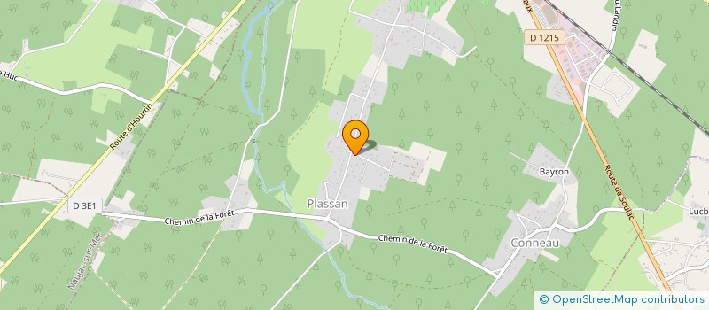 localisation de l'entreprise MADAME ISABELLE MAJOUR  LESPARRE-MEDOC