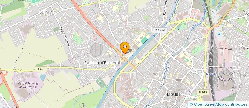 localisation de l'entreprise MADAME ISABELLE MAJOWSKI  CANTIN