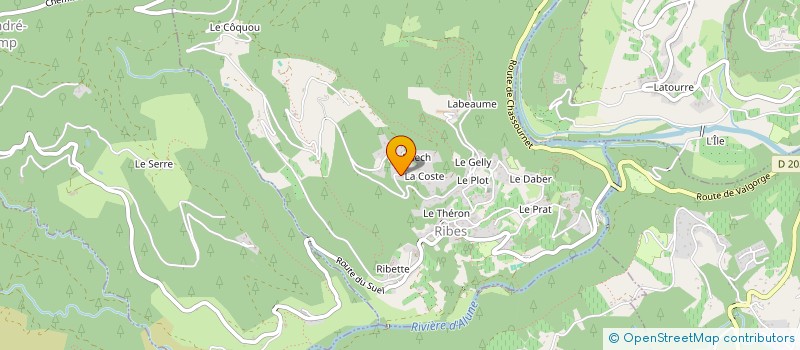 localisation de l'entreprise MADAME ISABELLE MALARTRE  RIBES