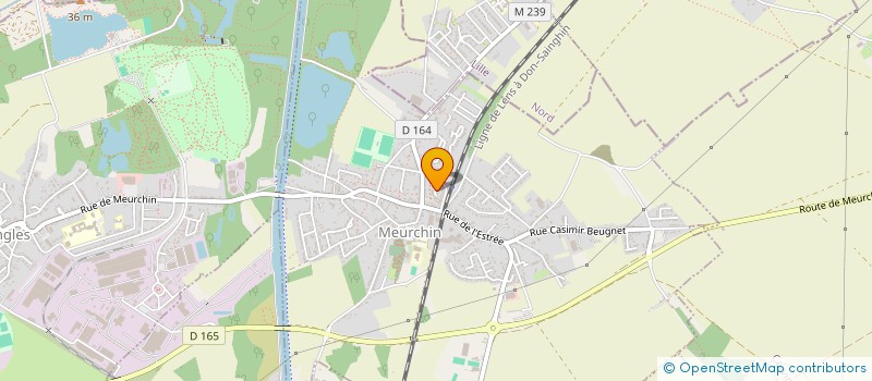 localisation de l'entreprise MADAME ISABELLE MALBRANQUE  MEURCHIN