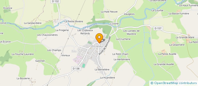 localisation de l'entreprise MADAME ISABELLE MALLE  SAINT-FRAIMBAULT-DE-PRIERES