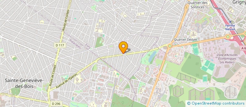 localisation de l'entreprise MADAME ISABELLE MALLET  MORSANG-SUR-ORGE