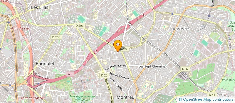 localisation de l'entreprise MADAME ISABELLE MAMBOUR à MONTREUIL