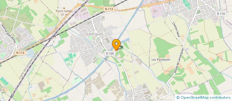 localisation de l'entreprise MADAME ISABELLE MANCEAU  VALERGUES