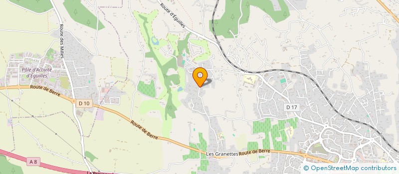 localisation de l'entreprise MADAME ISABELLE MANGIN  AIX-EN-PROVENCE