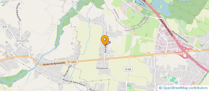 localisation de l'entreprise MADAME ISABELLE MARCELINO  SAINT-PIERRE-EN-FAUCIGNY