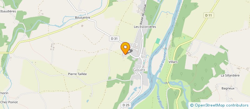 localisation de l'entreprise MADAME ISABELLE MARCELLIN  GOUEX