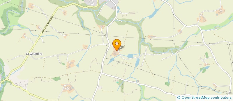 localisation de l'entreprise MADAME ISABELLE MARCHAIS  BEAUPREAU-EN-MAUGES