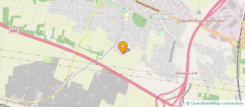 localisation de l'entreprise MADAME ISABELLE MARCOS  SAINT-LAURENT-DE-MURE