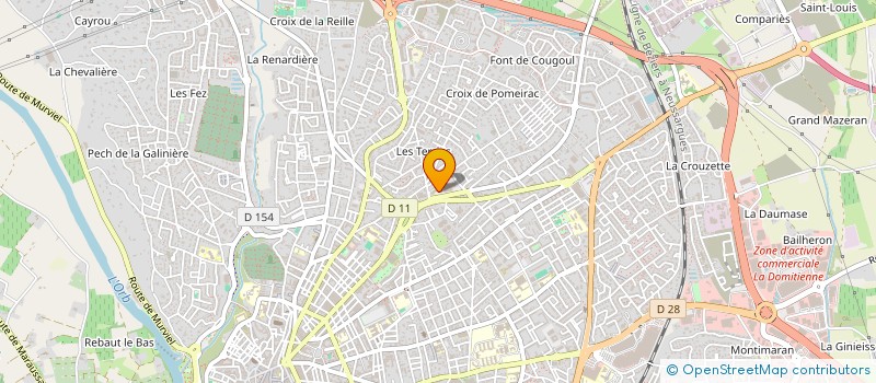 localisation de l'entreprise MADAME ISABELLE MARECHAL à BEZIERS