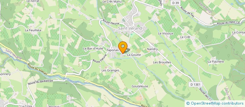 localisation de l'entreprise MADAME ISABELLE MARGOTTON  SAINT-VERAND