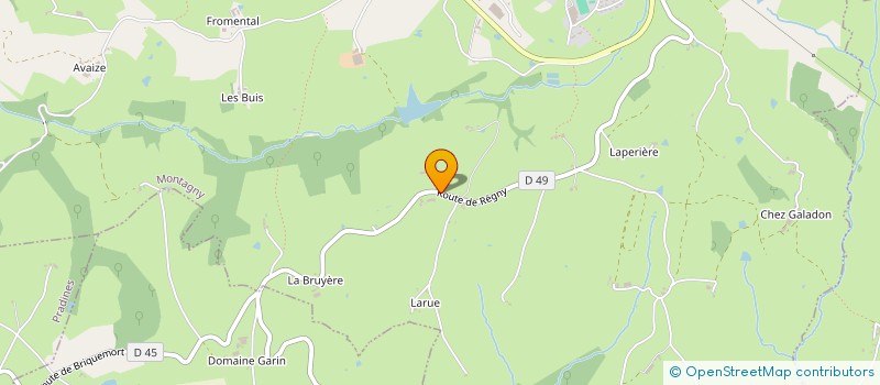 localisation de l'entreprise MADAME ISABELLE MARGUERITE BLANCHET  MONTAGNY