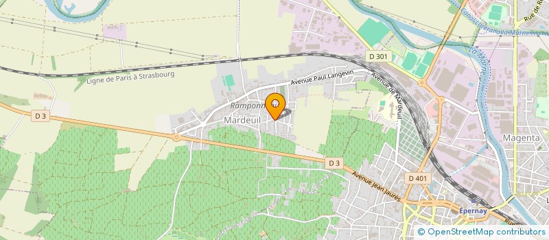 localisation de l'entreprise MADAME ISABELLE MARIE à CRAMANT