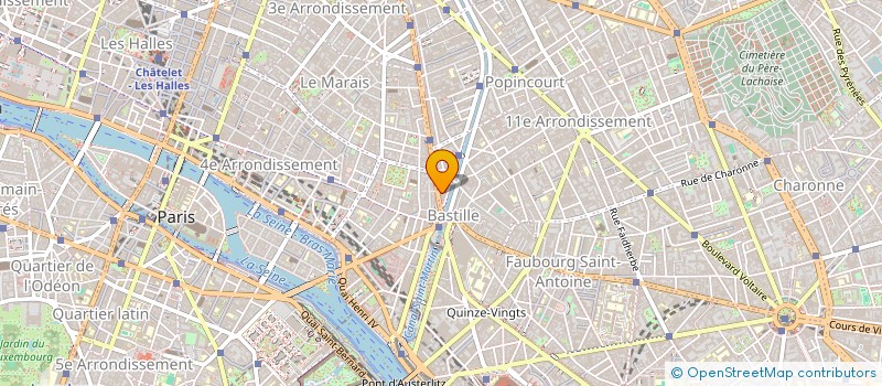 localisation de l'entreprise MADAME ISABELLE MARIE ROSEL VIGIER  PARIS