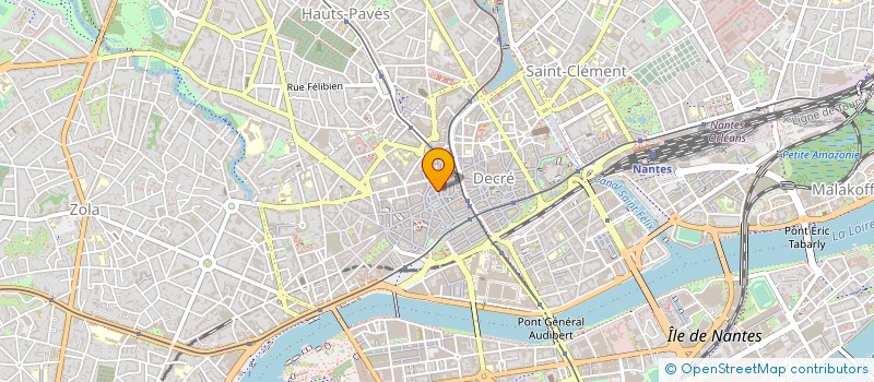 localisation de l'entreprise MADAME ISABELLE MARION à NANTES
