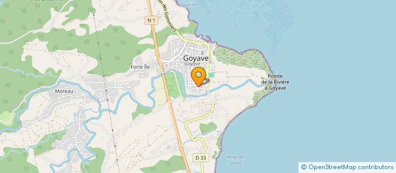 localisation de l'entreprise MADAME ISABELLE MARIVAL à GOYAVE