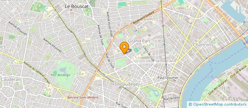 localisation de l'entreprise MADAME ISABELLE MARQUE à BORDEAUX