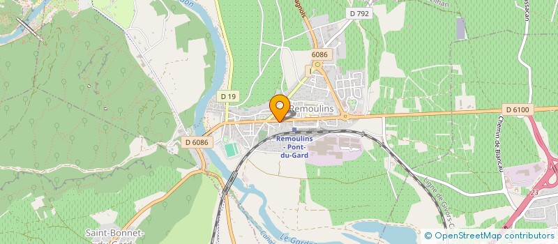 localisation de l'entreprise MADAME ISABELLE MARQUIER à REMOULINS