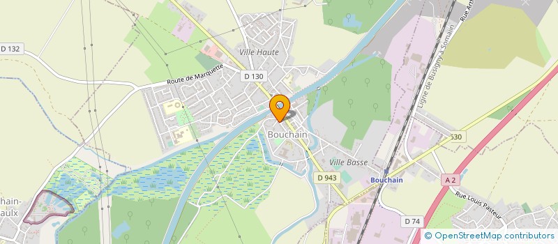 localisation de l'entreprise MADAME ISABELLE MARTIN à BOUCHAIN
